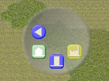 The OpenCity Zonenabgrenzung buttons